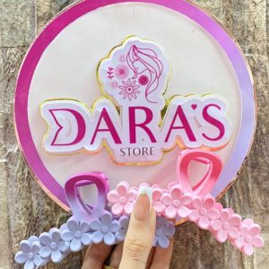 PINZA DE CABELLO DE FLORES NO.107