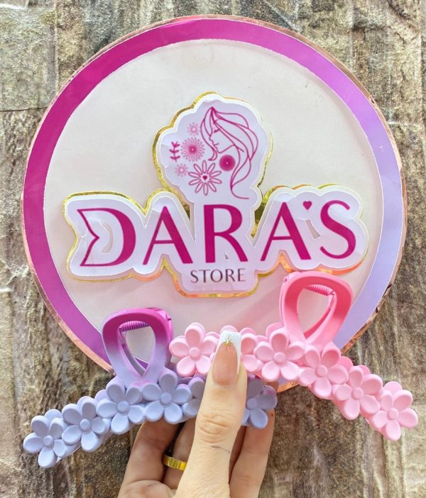 PINZA DE CABELLO DE FLORES NO.107