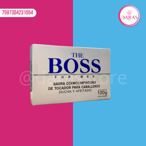 JABON CORPORAL THE BOSS FOR MEN DERMOLIMPIADORA DE TOCADOR 100GR