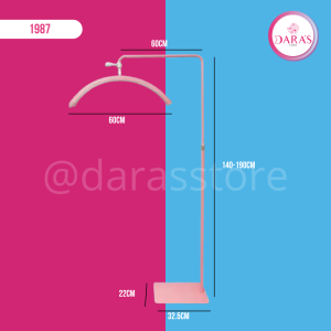 LAMPARA MOON LIGTH (MEDIA LUNA) CON CRISTALES HD-M6X 50W