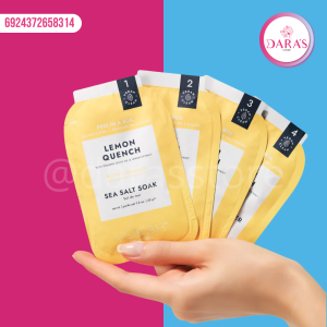 MASCARILLA USHAS 35GR DE PIES 4STEP LEMON QUENCH (JELLY SPA)