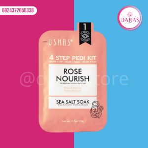 MASCARLLA DE PIE USHAS 4STEP ROSE NOURISH (JELLY SPA)