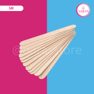 PALETA DE MADERA PARA CERA X DOCENA