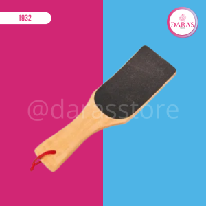 PALETA DE PEDICURA CUADRADA DE MADERA