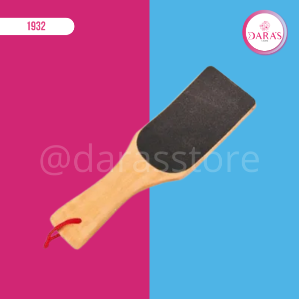 PALETA DE PEDICURA CUADRADA DE MADERA