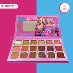 PALETA DE SOMBRA DE OJO AMOIRIS HUDANEW DE 18 TONO NO.LD7581