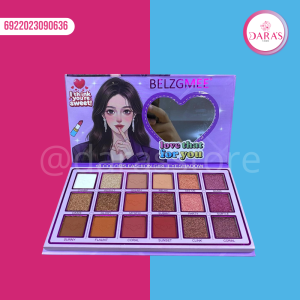 PALETA DE SOMBRA DE OJO BELZGMEE YOU'RE SWEET 18 TONOS NO.9063