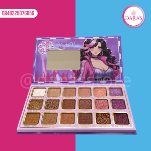 PALETA DE SOMBRA DE OJO HUDANEW SWEET DANCE DE 18 TONOS NO.LD7605