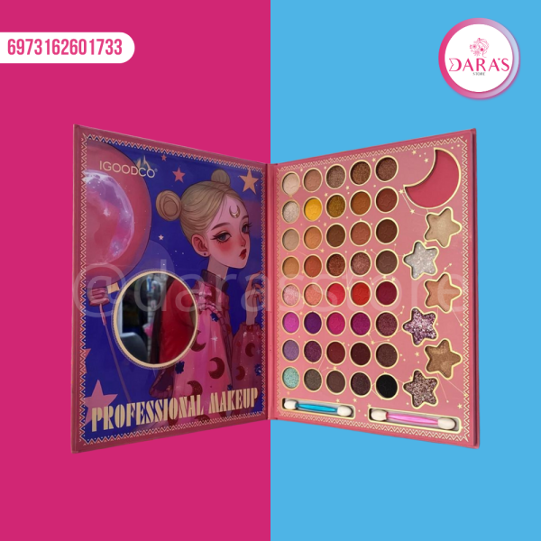 PALETA DE SOMBRA DE OJO IGOODCO DE 47 TONOS NO.LK5173