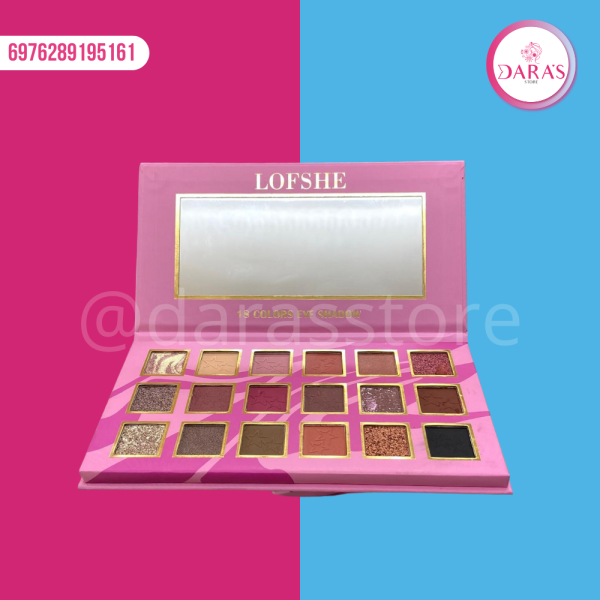PALETA DE SOMBRA DE OJO LOFSHE DE 18 TONOS NO.LF245161