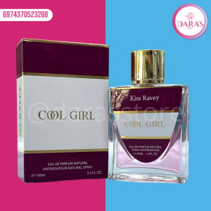 PERFUME KISS RAVEY 100ML COOL GIRL MORADO