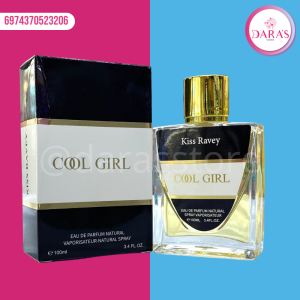 PERFUME KISS RAVEY 100ML COOL GIRL NEGRO