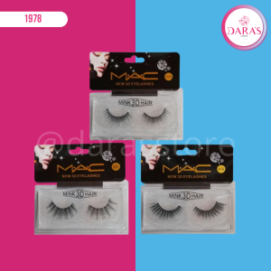 PESTAÑAS MAC CORRIDAS NEW 3D EYELASHES MINK3DHAIR