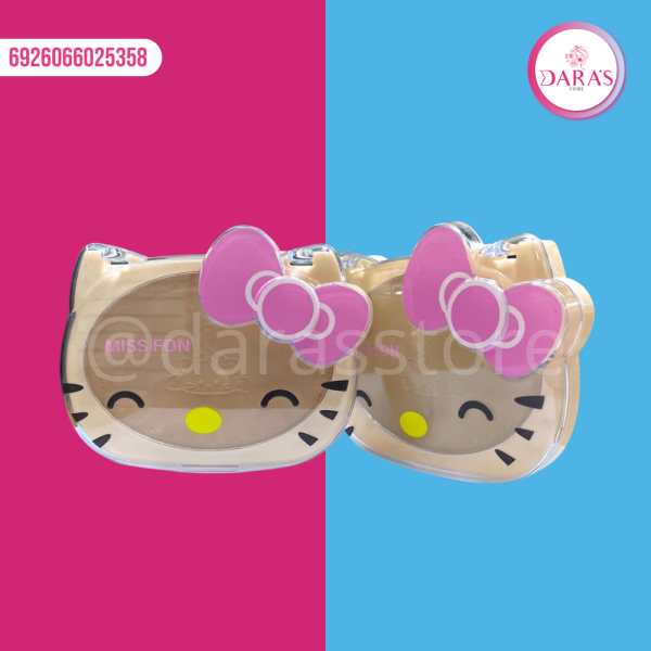 POLVO COMPACTO MISS FON HELLO KITTY 12GR NO.EY40