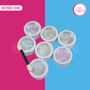 POLVO EFECTO FLAKER KISS RAVEY TRANSPARENT CHAMELEON NO.V-1250