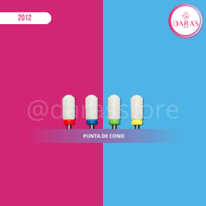 PUNTA DE BROCA CABEZA REDONDA GRUESA DE CERAMICA