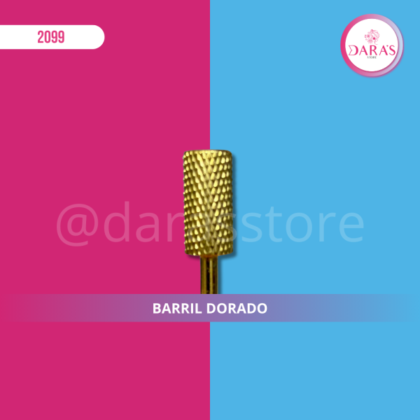 PUNTA DE BROCA DE BARRIL DORADO