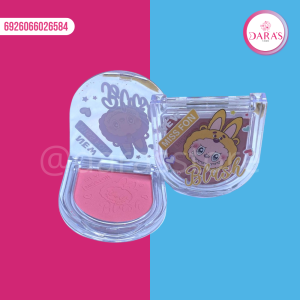RUBOR COMPACTO MISS FON NEW BLUSH LABUBU NO.S348