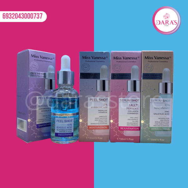SERUM FACIAL MISS VANESSA PEEL SHOT NO.G3270 30ML - Imagen 2