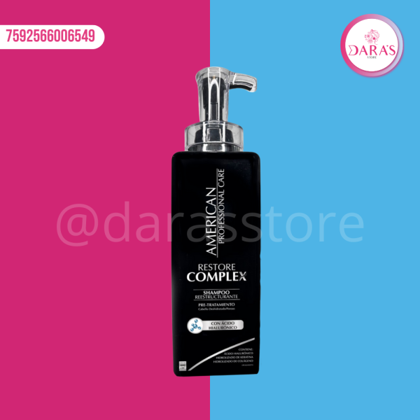SHAMPOO AMERICAN RESTORE COMPLEX 800ML