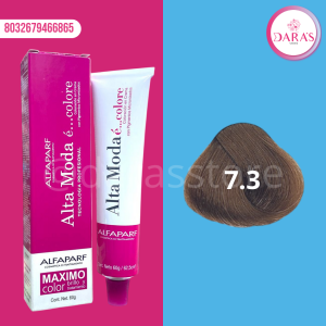 TINTE ALFAPARF ALTA MODA 60GR 7.3 RUBIO MEDIO DORADO