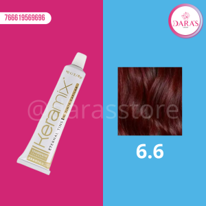 TINTE KERAMIX 60GR 6.6 ROJO OSCURO ROJIZO