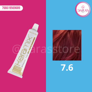 TINTE KERAMIX 60GR 7.6 ROJO RUBI