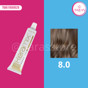 TINTE KERAMIX 60GR 8.0 RUBIO CLARO