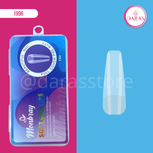 UÑAS JELLY MONBRAY 120PIEZAS COFFIN SOFT GEL NO.C04