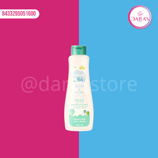 AGUA DE COLONIA AGRADO BABY FRESCA 650ML