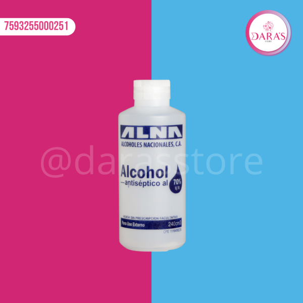 ALCOHOL ALNA ANTISEPTICO AL 70% 240CM