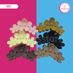 GANCHETA DE CABELLO NO.73 FLOR MATTE