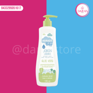 JABON LIQUIDO AGRADO BABY ALOE VERA 590ML