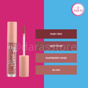 LABIAL LIQUIDO MAXGLOW 4.6GR MATTE LIPS RUBY RED