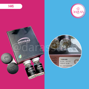 LENTES DE CONTACTO NOVMAS BROWN NO.ZJ-04