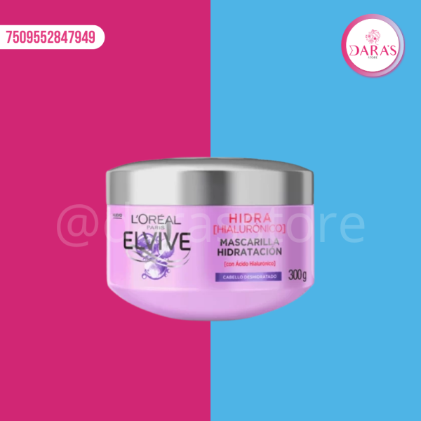 MASCARILLA CAPILAR L'OREAL 300GR ELVIVE HIDRATACION