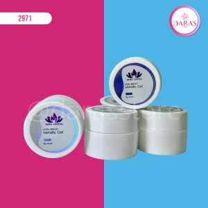 PAINTING GEL EXMA CRISTAL 5GR METALLIC GEL ULTRA BRIGHT PLATA