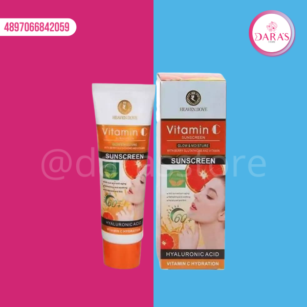 PROTECTOR SOLAR HEAVEN DOVE 120G 60SPF+VITAMINA C HD-1178A