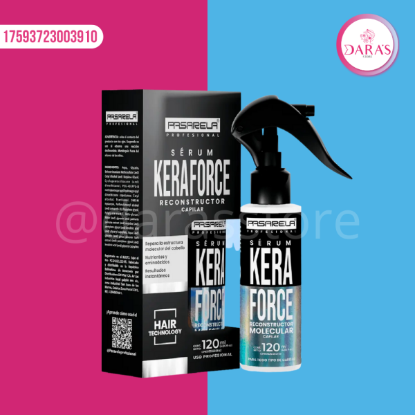 SERUM CAPILAR PASARELA 120ML KERAFORCE RECONSTRUCTOR