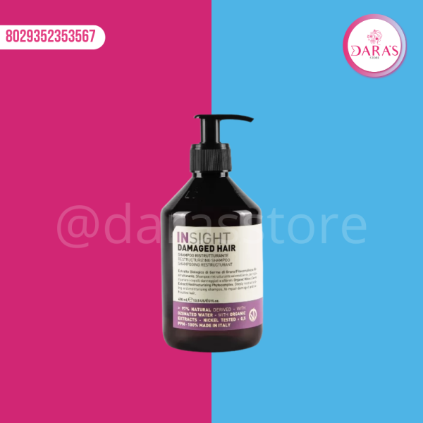 SHAMPOO INSIGHT DAMAGED HAIR RESTRUCTURIZING 400ML