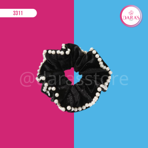 COLA DE CABELLO DE PERLA COLOR NEGRO