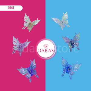 GANCHETA DE CABELLO NO.606-39 MARIPOSA