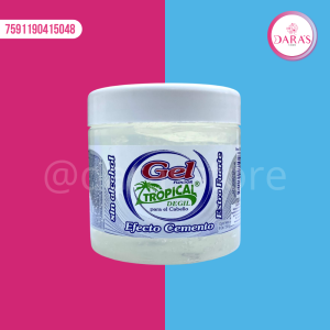 GEL TROPICAL 250GR FIJADOR EXTRA FUERTE SIN ALCOHOL