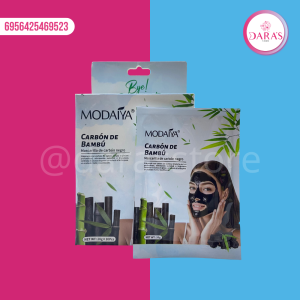 MASCARILLA MODAIYA 20GR PUNTOS NEGRO CARBON DE BAMBU