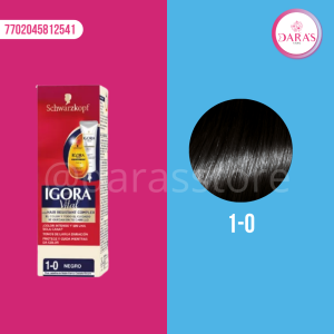 TINTE IGORA VITAL 50ML 1-0 NEGRO