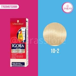 TINTE IGORA VITAL 50ML 10-2 RUBIO PLATINO