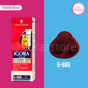 TINTE IGORA VITAL 50ML 6-888 RUBI APASIONADO