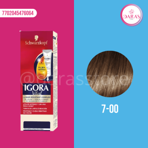 TINTE IGORA VITAL 50ML 7-00 RUBIO MEDIANO