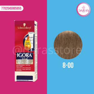 TINTE IGORA VITAL 50ML 8-00 RUBIO CLARO