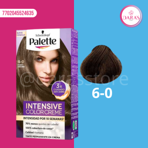 TINTE PALETTE 50ML 6-0 RUBIO OSCURO INTENSIVE COLOR CREME